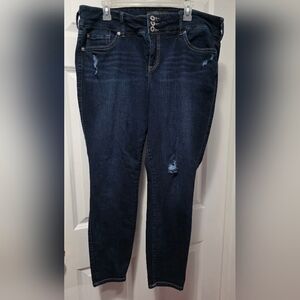 Torrid Dark Indigo Skinny Jeans